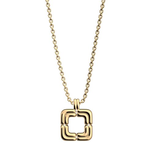 Collier Femme Moyen Les Georgettes Allure Laiton Dorée 1896-508-0TU