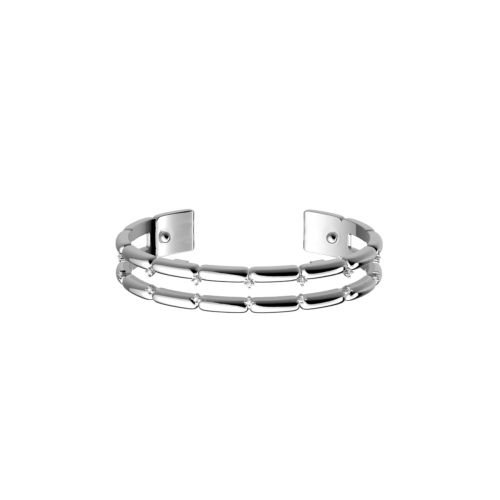 Bracelet Femme Manchette Les Georgettes Allure Laiton Argentée 1897-208-00M