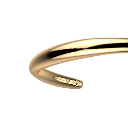 Bracelet femme jonc les georgettes runway laiton dorée 1899-500-00m – joncs