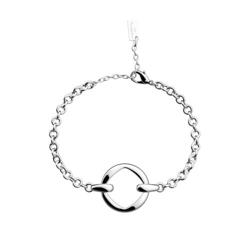 Bracelet Femme Chaîne Les Georgettes Runway Laiton Argentée 1900-200-0TU