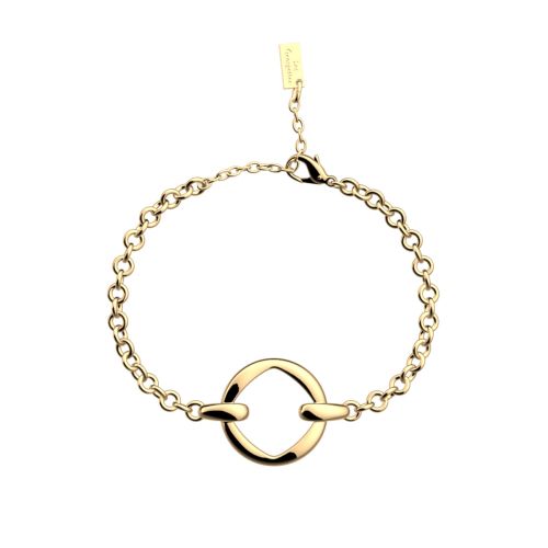 Bracelet Femme Chaîne Les Georgettes Runway Laiton Dorée 1900-500-0TU