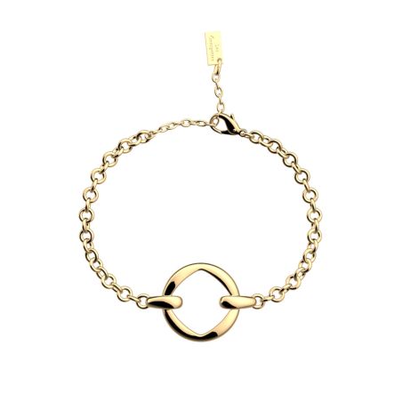 Bracelet femme chaîne les georgettes runway laiton dorée 1900-500-0tu – bracelets laiton