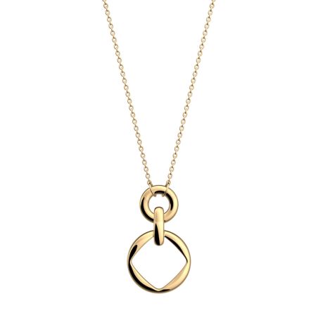 Collier femme moyen les georgettes runway laiton dorée 1903-500-0tu – colliers tendances