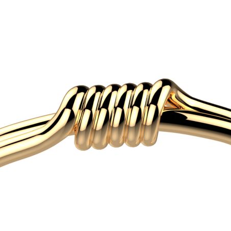 Bracelet femme jonc les georgettes andy laiton dorée 1907-500-00m – joncs