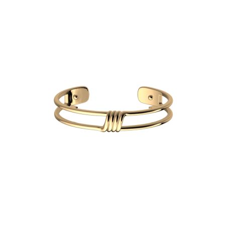 Bracelet femme manchette les georgettes andy laiton dorée 1909-500-00m – bracelets personnalisables