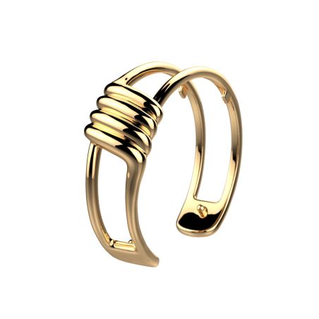 Bracelet femme manchette les georgettes andy laiton dorée 1910-500-00m – bracelets laiton