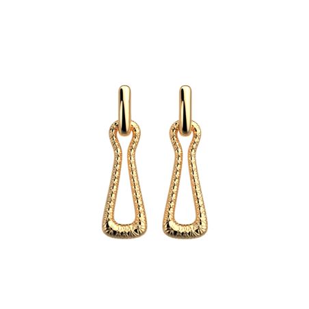 Boucles d'oreilles femme pendantes les georgettes afterwork laiton dorée 1939-500-0tu – pendantes