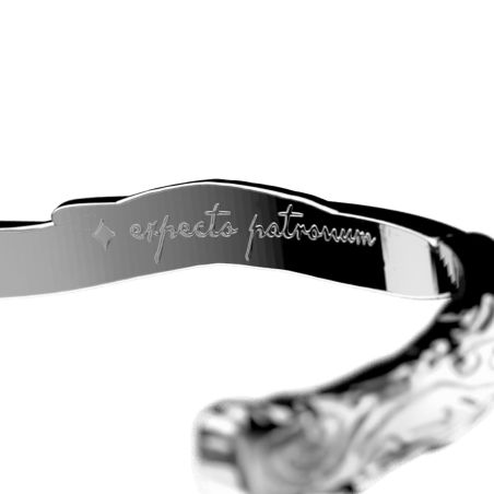 Bracelet femme jonc les georgettes présage laiton argentée 1961-200-00m – bracelets personnalisables