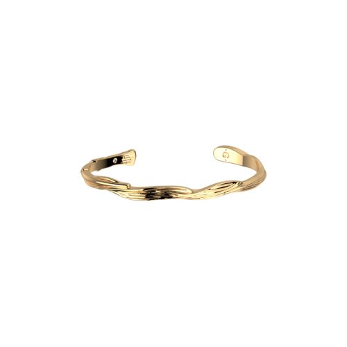 Bracelet Femme Jonc Les Georgettes Présage Laiton Dorée 1961-500-00M