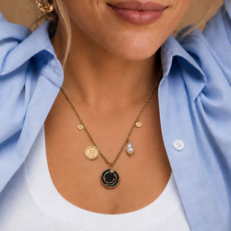 Collier Femme Moyen Les Georgettes Enchantement Laiton Dorée 1963-508-0TU