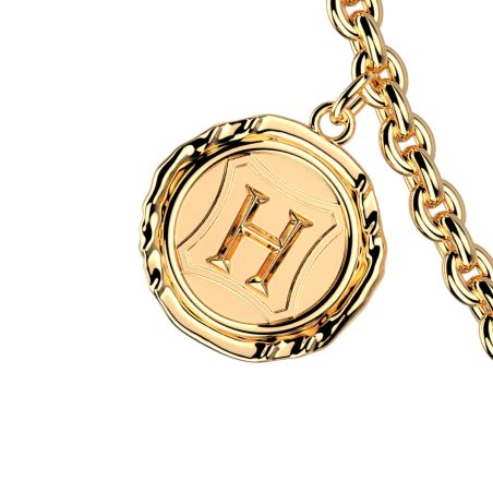 Collier femme moyen les georgettes enchantement laiton dorée 1963-508-0tu – colliers laiton