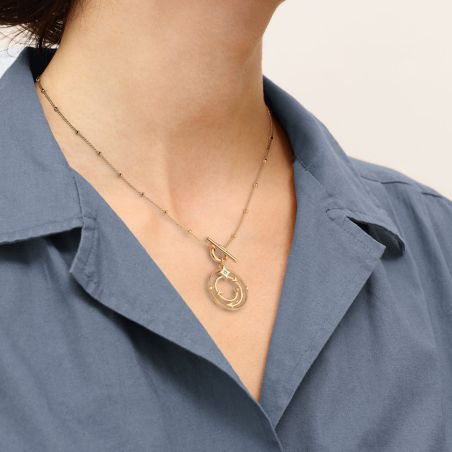 Collier Femme Moyen Les Georgettes Enchantement Laiton Dorée 1964-508-0TU