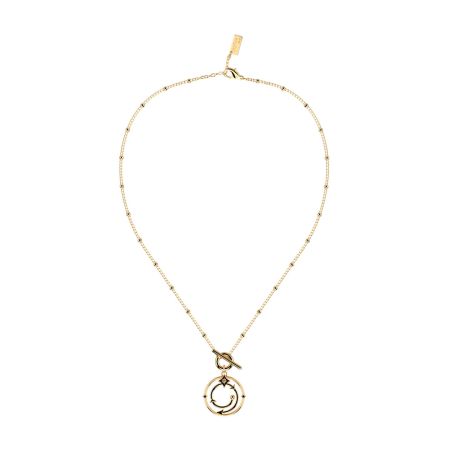 Collier femme moyen les georgettes enchantement laiton dorée 1964-508-0tu – colliers personnalisables