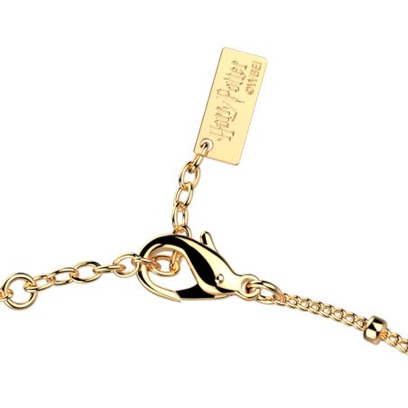 Collier femme moyen les georgettes enchantement laiton dorée 1964-508-0tu – colliers personnalisables