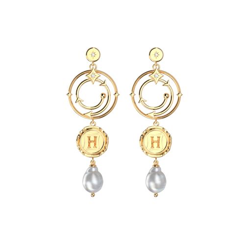 Boucles d'Oreilles Femme Pendantes Les Georgettes Enchantement Laiton Dorée 1967-508-0TU