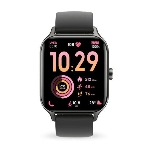Montre Unisexe Connectée Ice Watch ICE fit RT 3.0 Silicone Noir 025277