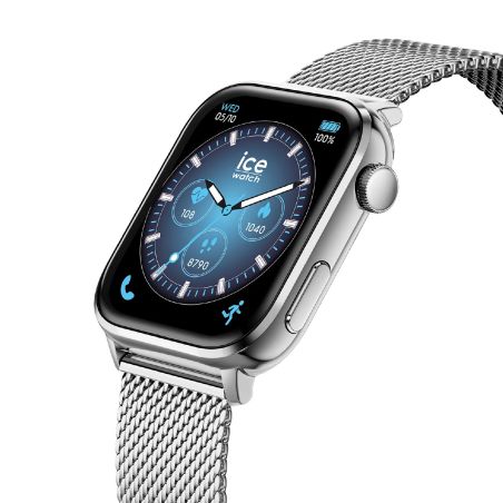 Montre unisexe connectée ice watch ice smart 3.0 acier argent 025803 – connectées