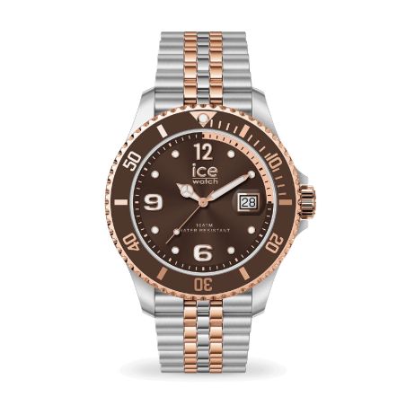 Montre unisexe quartz ice watch ice steel acier bicolore 025914 – ice watch montre homme