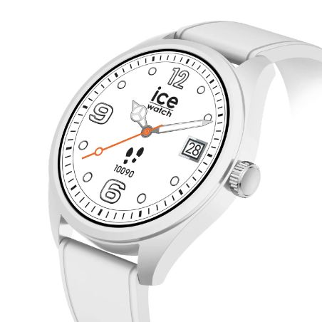 Montre unisexe connectée ice watch ice smart forever silicone blanc 026216 – montres tendances
