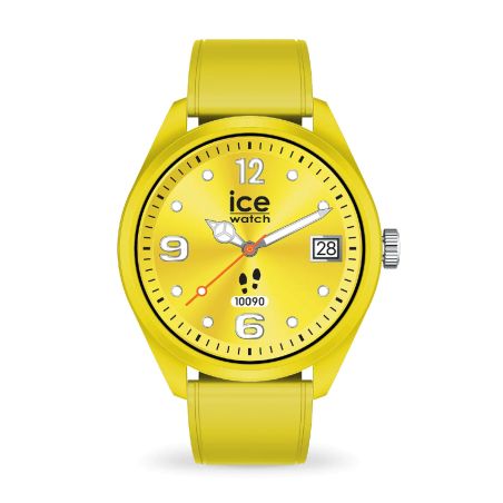 Montre unisexe connectée ice watch ice smart forever silicone jaune 026218 – montres tendances