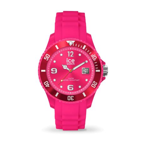 Montre unisexe quartz ice watch ice forever silicone rose 026269 – montres tendances