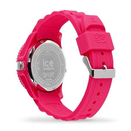 Montre unisexe quartz ice watch ice forever silicone rose 026269 – montres tendances