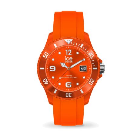 Montre unisexe quartz ice watch ice forever silicone orange 026272 – montres tendances