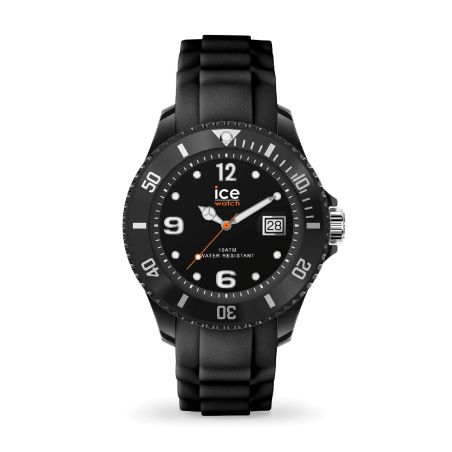 Montre unisexe quartz ice watch ice forever silicone noir 026278 – montres tendances