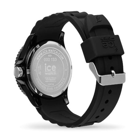 Montre unisexe quartz ice watch ice forever silicone noir 026278 – montres tendances