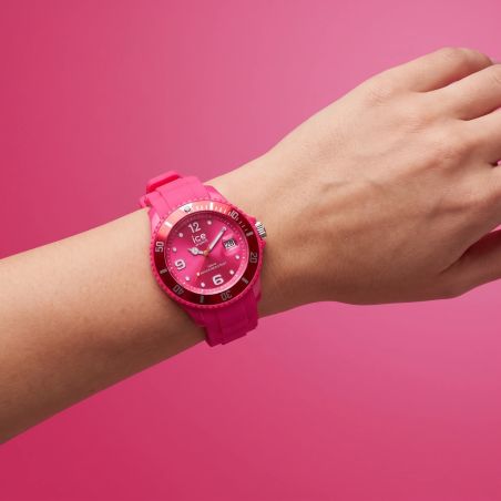 Montre Unisexe Quartz Ice Watch ICE forever Silicone Rose 026266