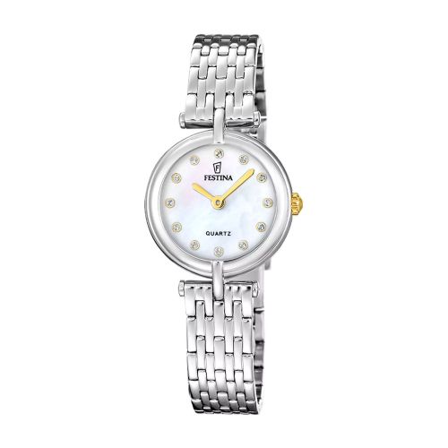 Montre Femme Quartz Festina Mademoiselle Acier Blanc F20789/3
