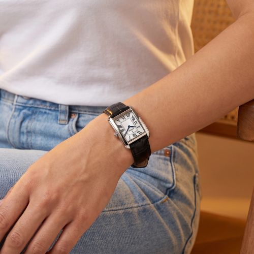 Montre Femme Quartz Festina On The Square Cuir Noir F20773/1