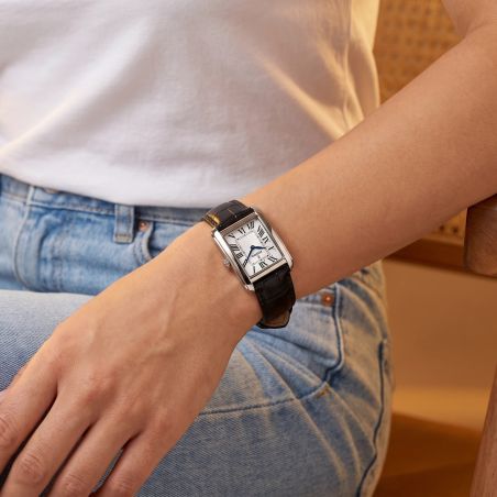 Montre Femme Quartz Festina On The Square Cuir Noir F20773/1
