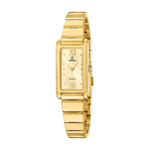 Montre Femme Quartz Festina Mademoiselle Acier Dorée F20768/2