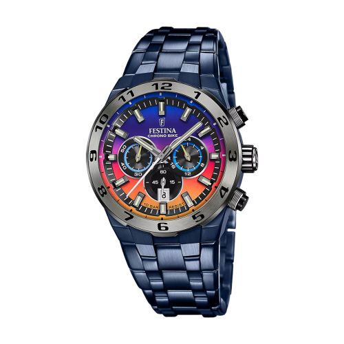 Montre Homme Chronographe Festina Édition Spéciale Acier Multicolore F20709/1