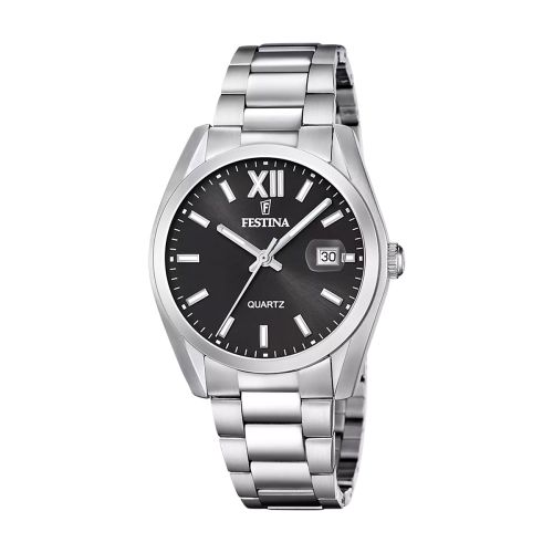 Montre Homme Quartz Festina Classics Acier Noir F20707/6