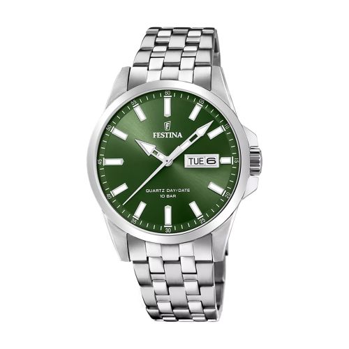 Montre Homme Quartz Festina Classics Acier Rouge F20357/G