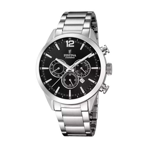 Montre Homme Chronographe Festina Chrono Sport Acier Noir F20343/8
