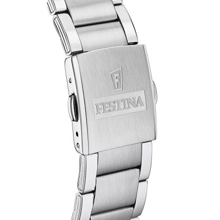 Montre homme chronographe festina chrono sport acier noir f20343/8 – chronographes