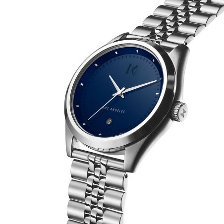 Montre unisexe quartz mvmt rise acier bleu d-tc01-blus – analogiques