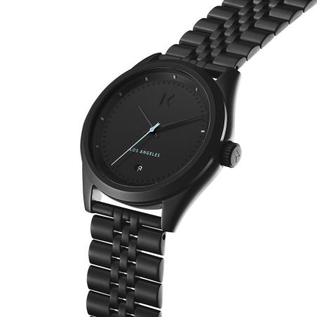 Montre unisexe quartz mvmt rise acier noir d-tc01-bb – analogiques
