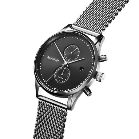 Montre homme multifonction mvmt voyager acier argenté d-mv01-s2 – analogiques