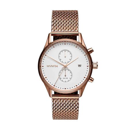 Montre homme multifonction mvmt voyager acier doré rose d-mv01-rgm – analogiques