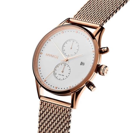 Montre homme multifonction mvmt voyager acier doré rose d-mv01-rgm – analogiques