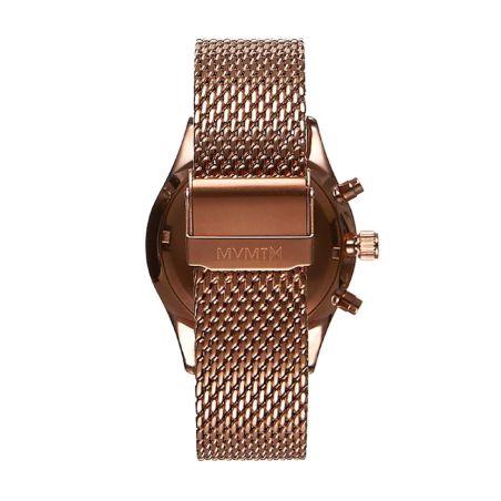 Montre homme multifonction mvmt voyager acier doré rose d-mv01-rgm – analogiques