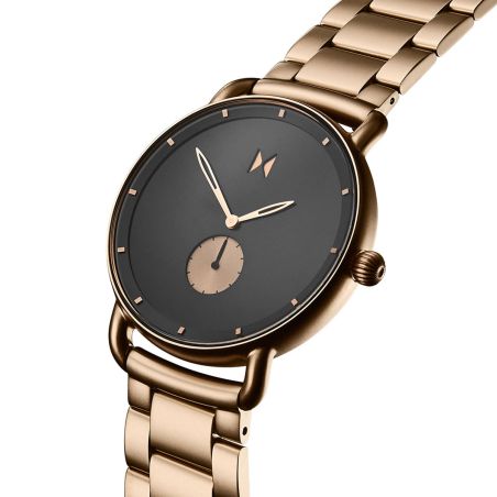 Montre homme quartz mvmt revolver acier bronze d-mr01-brbl – analogiques