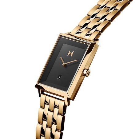 Montre femme quartz mvmt signature square acier doré d-mf03-ggr – analogiques