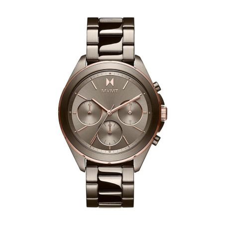 Montre femme chronographe mvmt getaway acier gris 28000130-d – analogiques