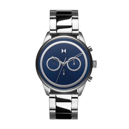 Montre Homme Chronographe MVMT Powerlane Acier Bleu 28000124-D