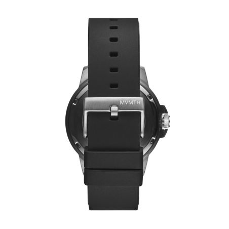Montre homme quartz mvmt diver silicone noir 28000073-d – analogiques